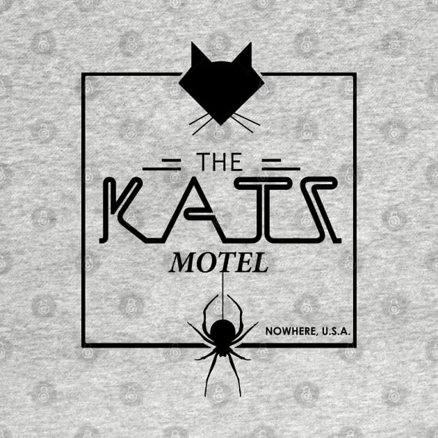 Katz Motel - Courage the Cowardly Dog by red-leaf